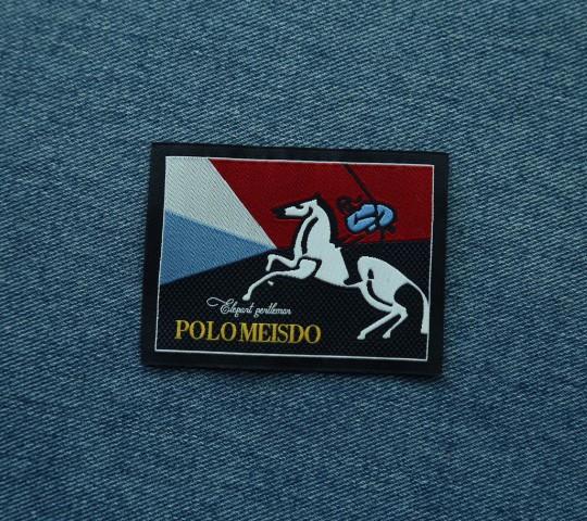 Wholesake China Private Fashion Polo T Shirt Woven Labels Custom Private Printing Label