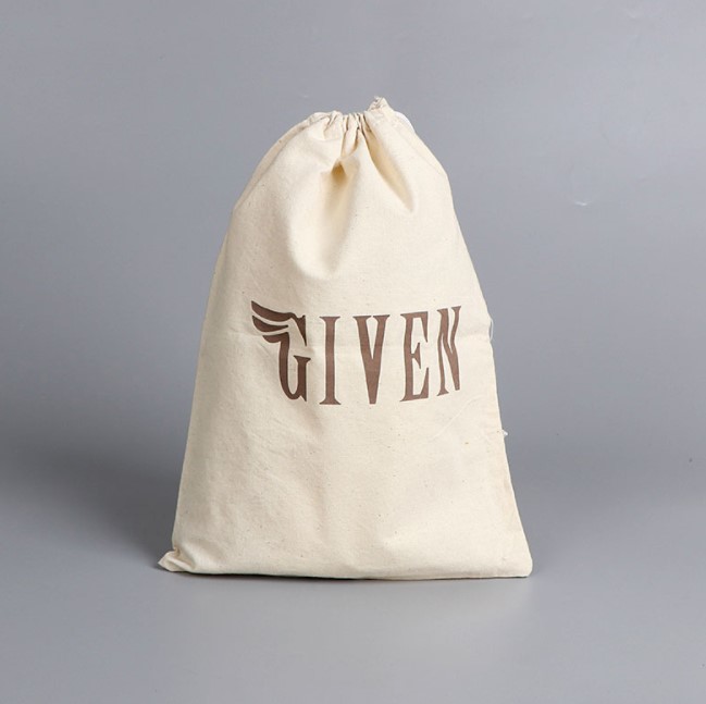 Cotton Drawstring Gift Bag Bunch Pocket