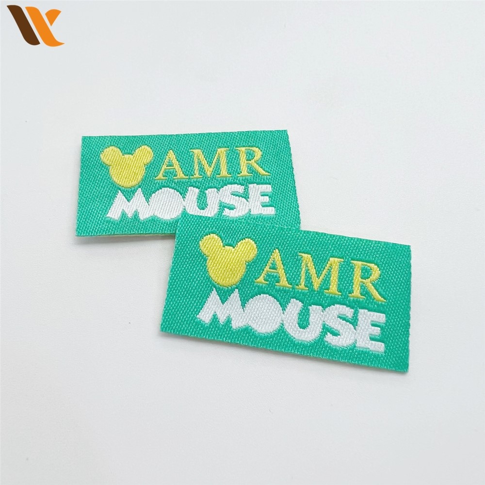 Custom Small Ironing Decorative Woven Patches 2