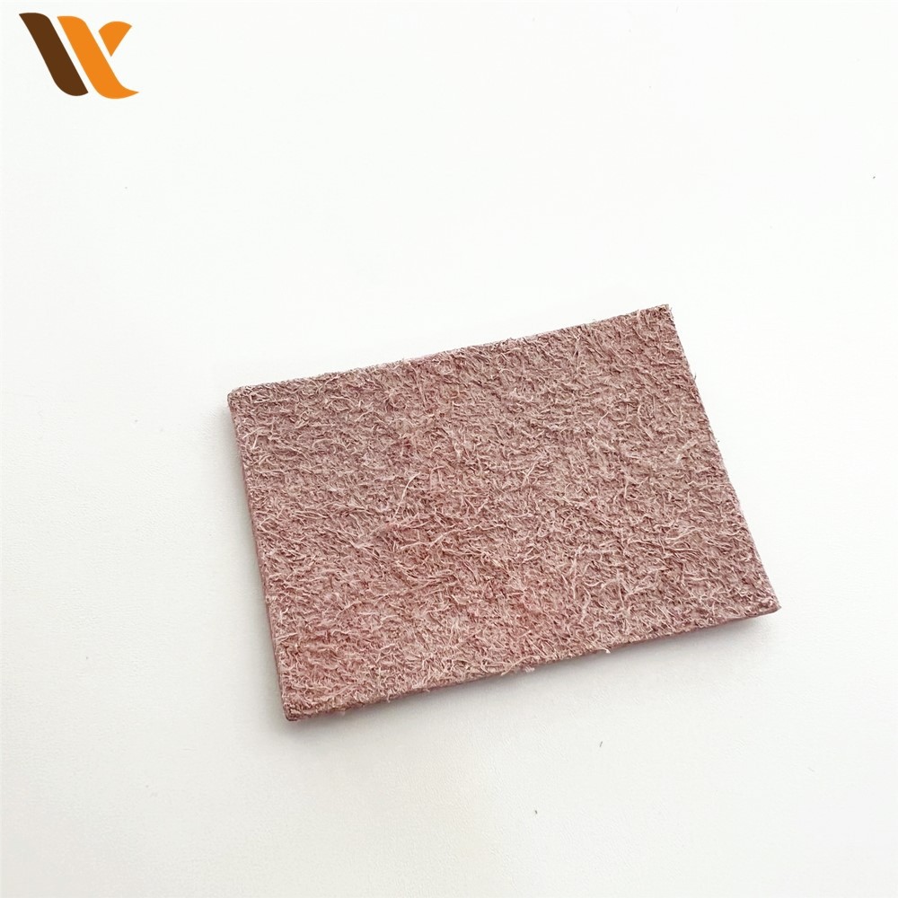 Wholesale Small Brown Genuine Leather Labels 4