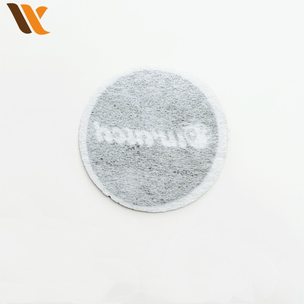 Factory White Paper Backed Woven Patches 3