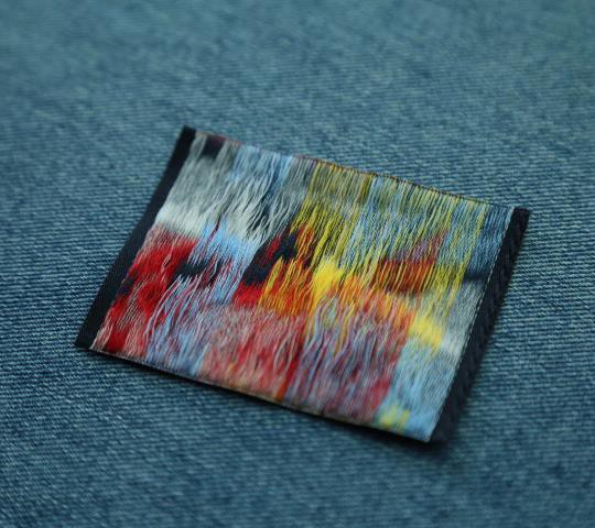 Brand Name Woven Label For Polo Shirt Men