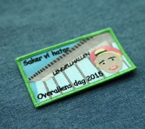 Dibuat kayu pada Patch sulaman murah