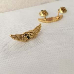 Custom Wire Pilot Wings Lapel Pin
