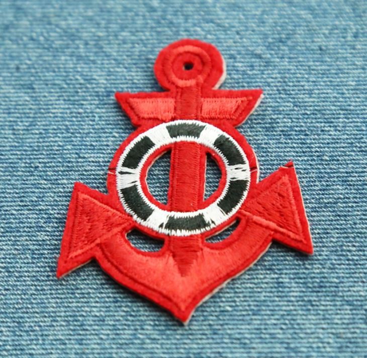 Custom Applique Embroidered Logo Badge