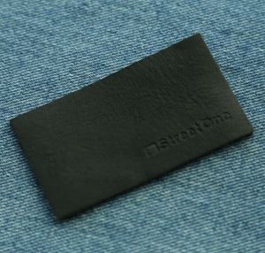 Custom Debossing Cow Leather Patch
