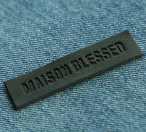 Label Tekstur Kustom Kulit